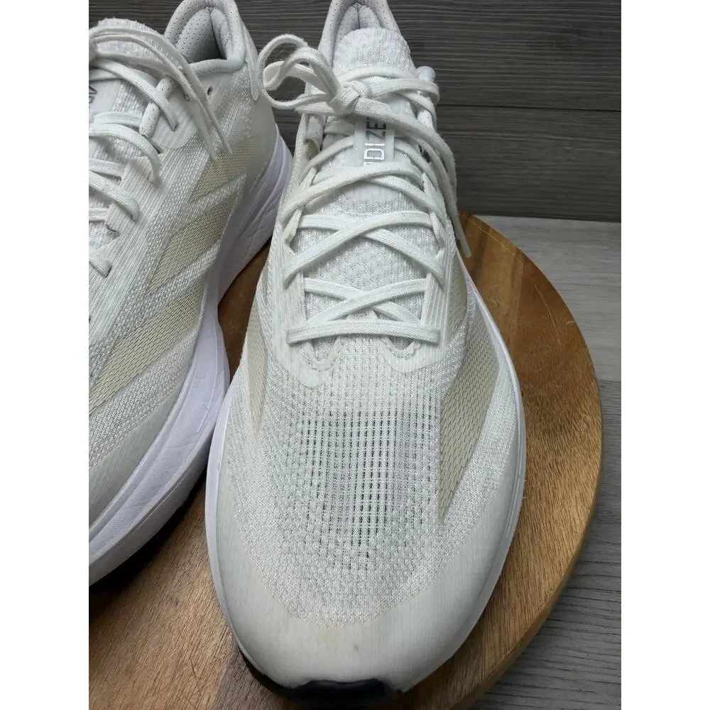 Adidas Adizero SLM2 White Zero Metallic Running Shoes men’s size 11.5